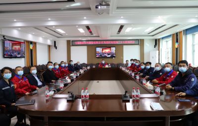 寶泰隆組織收聽收看黨的二十大開幕會(huì)盛況