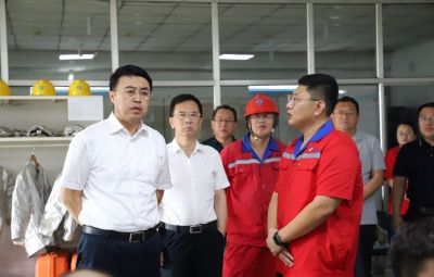 七臺河市委副書記、市長李兵蒞臨寶泰隆調(diào)研